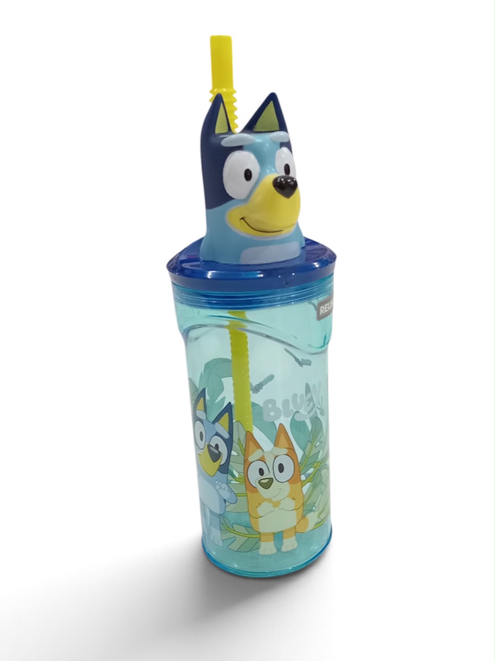 Vaso plástico de Bluey