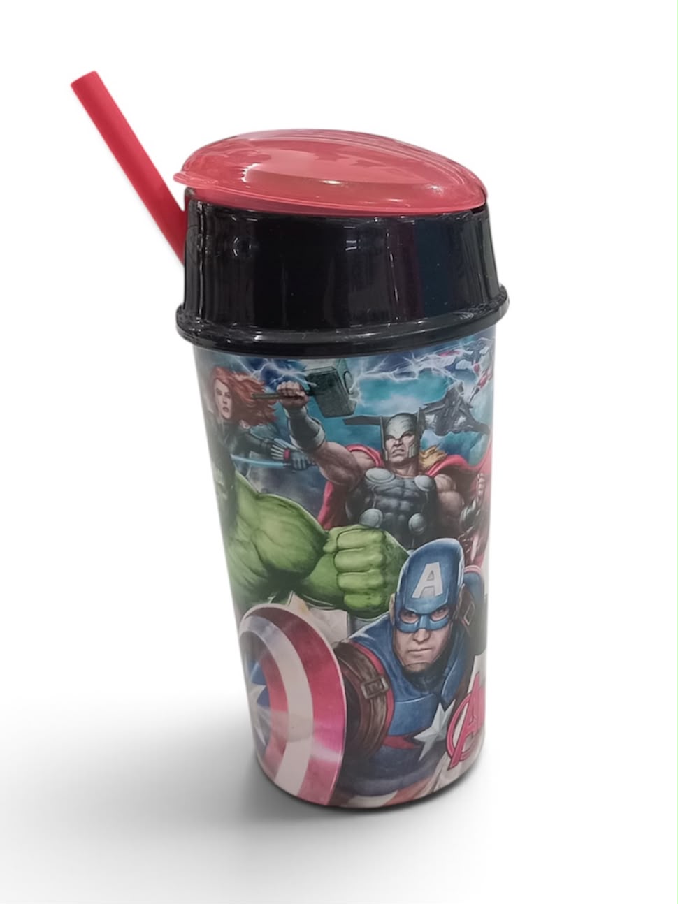 Vaso cerealero del Capitán América