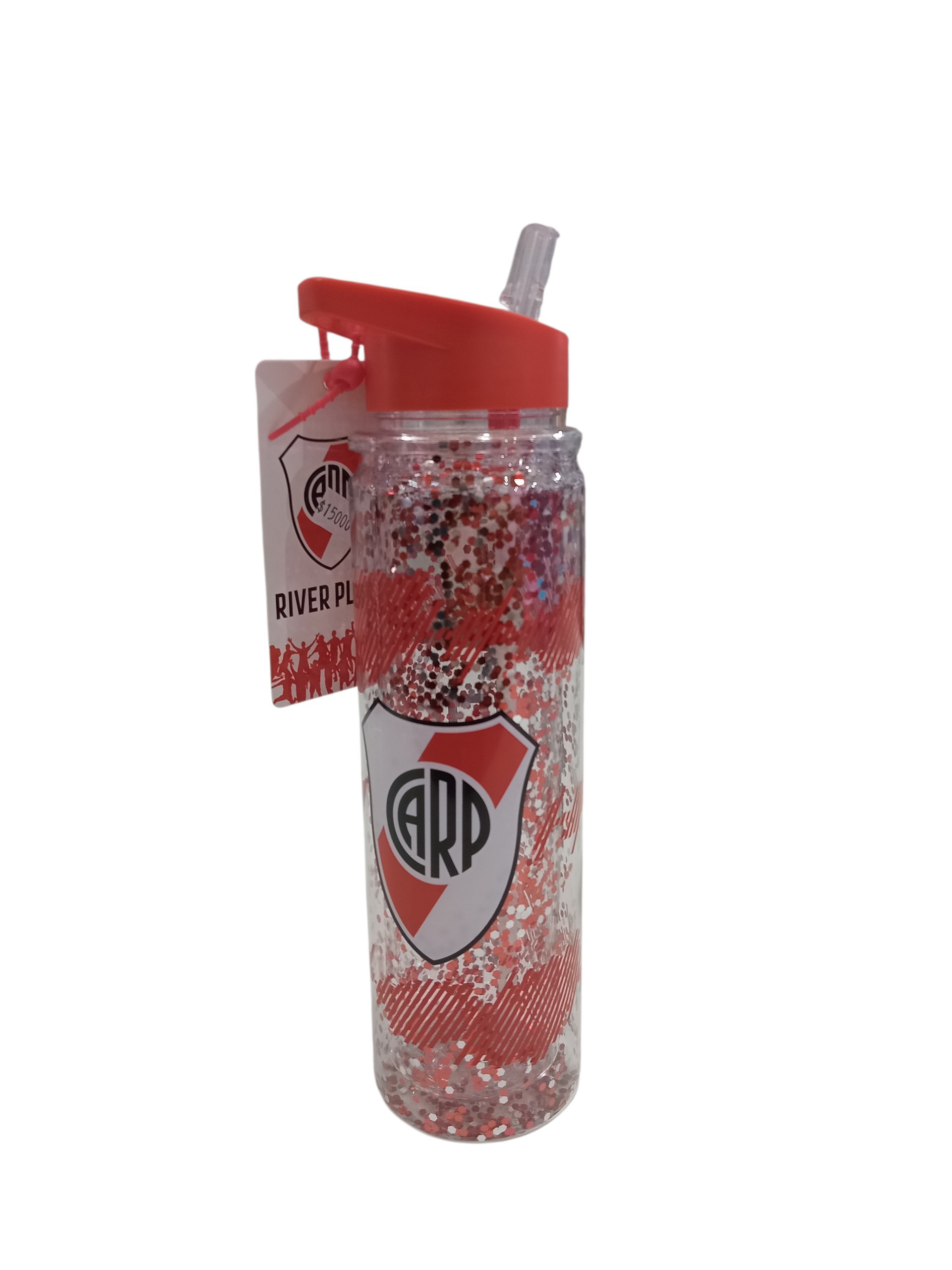 Botella plástica de River