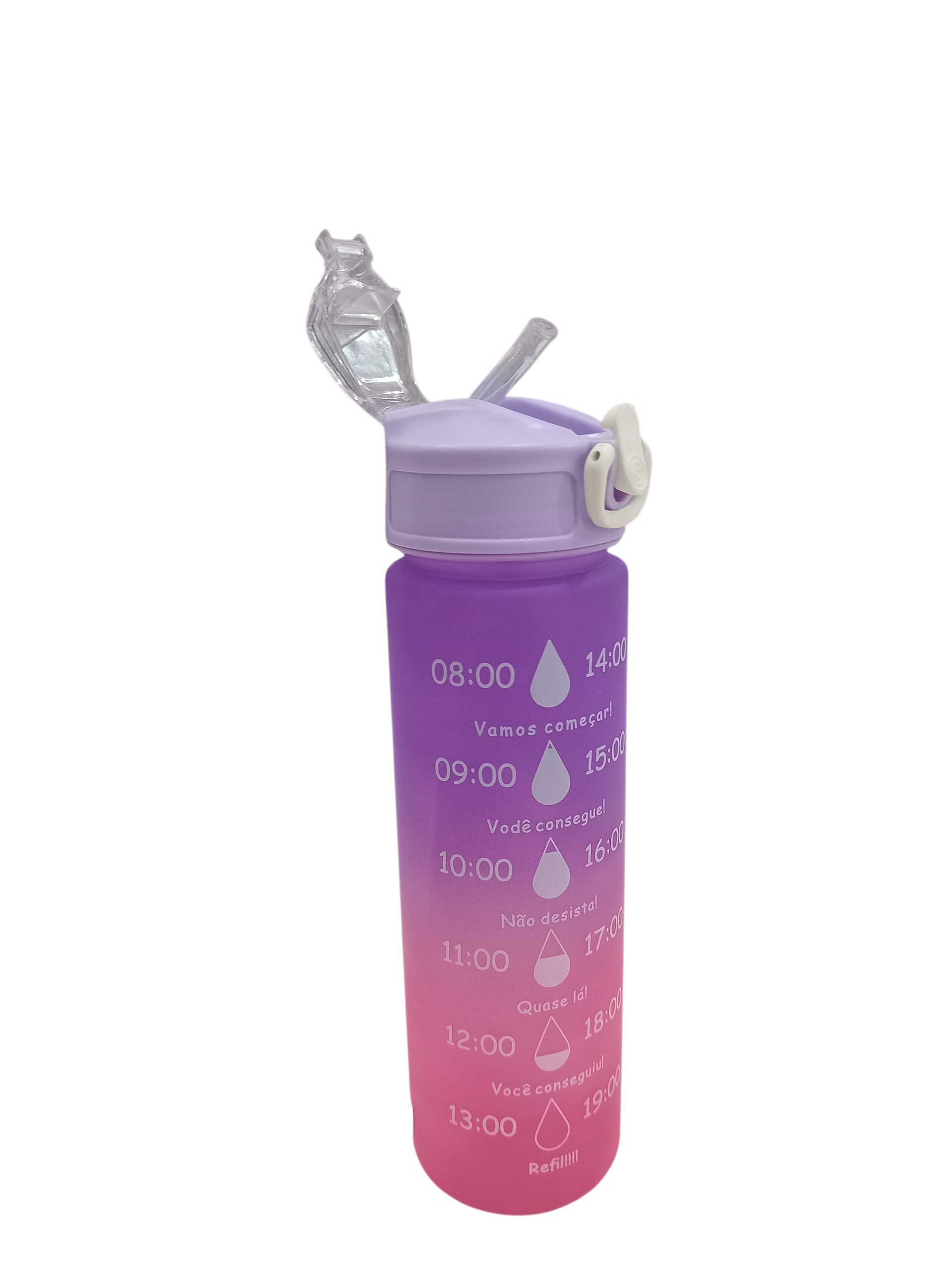 Botella plástica Violeta