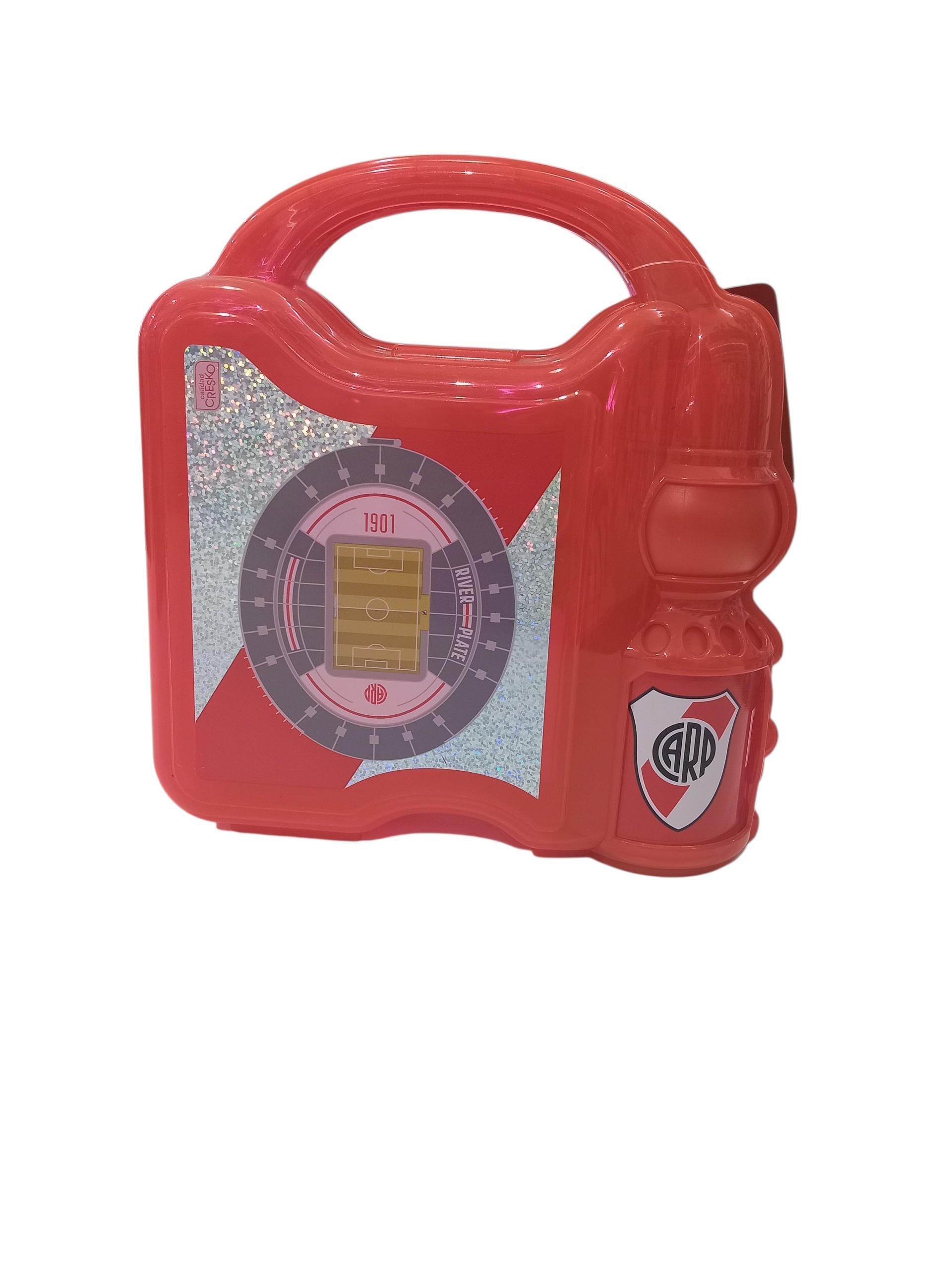 Lonchera con botella plástica