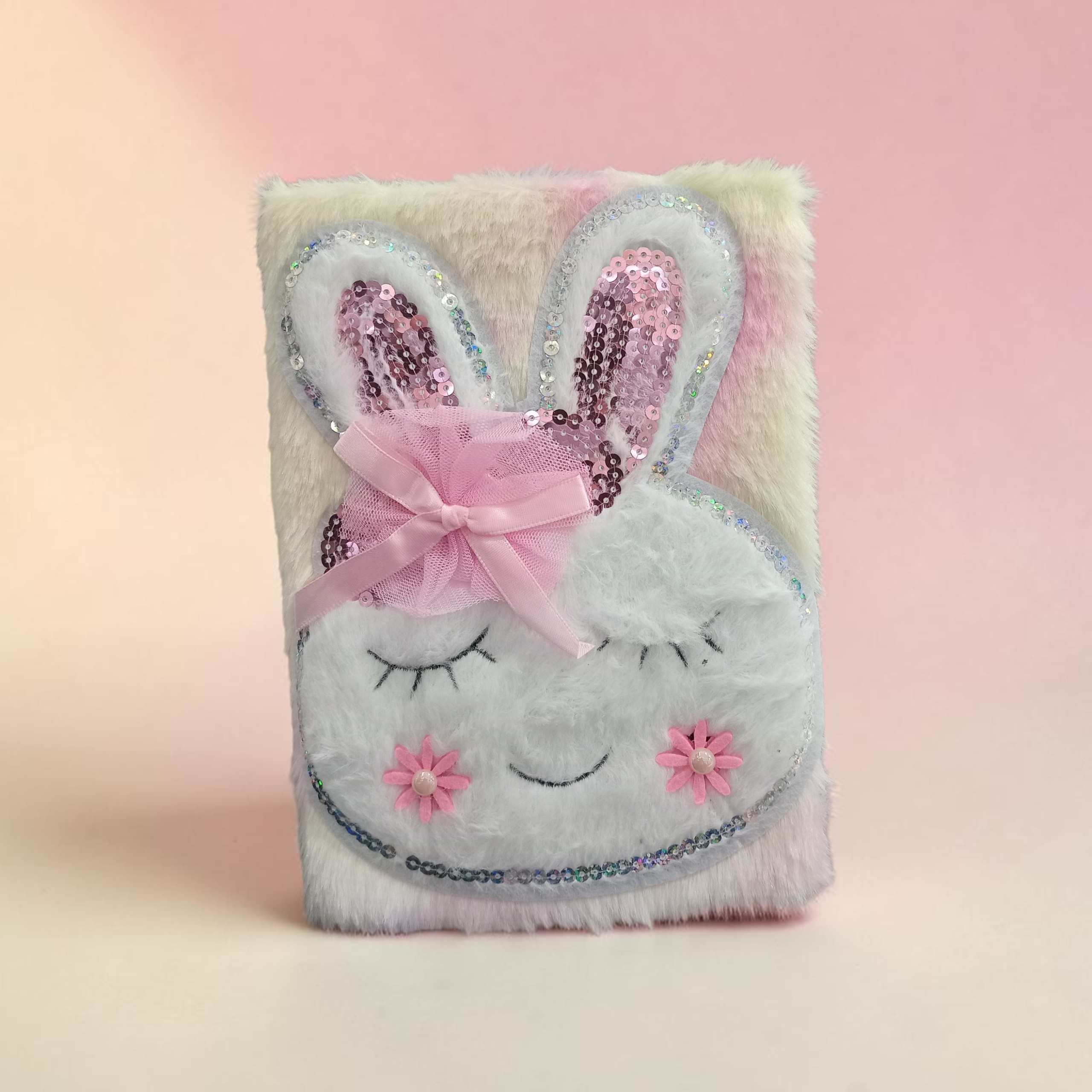Agenda tela de peluche Conejito