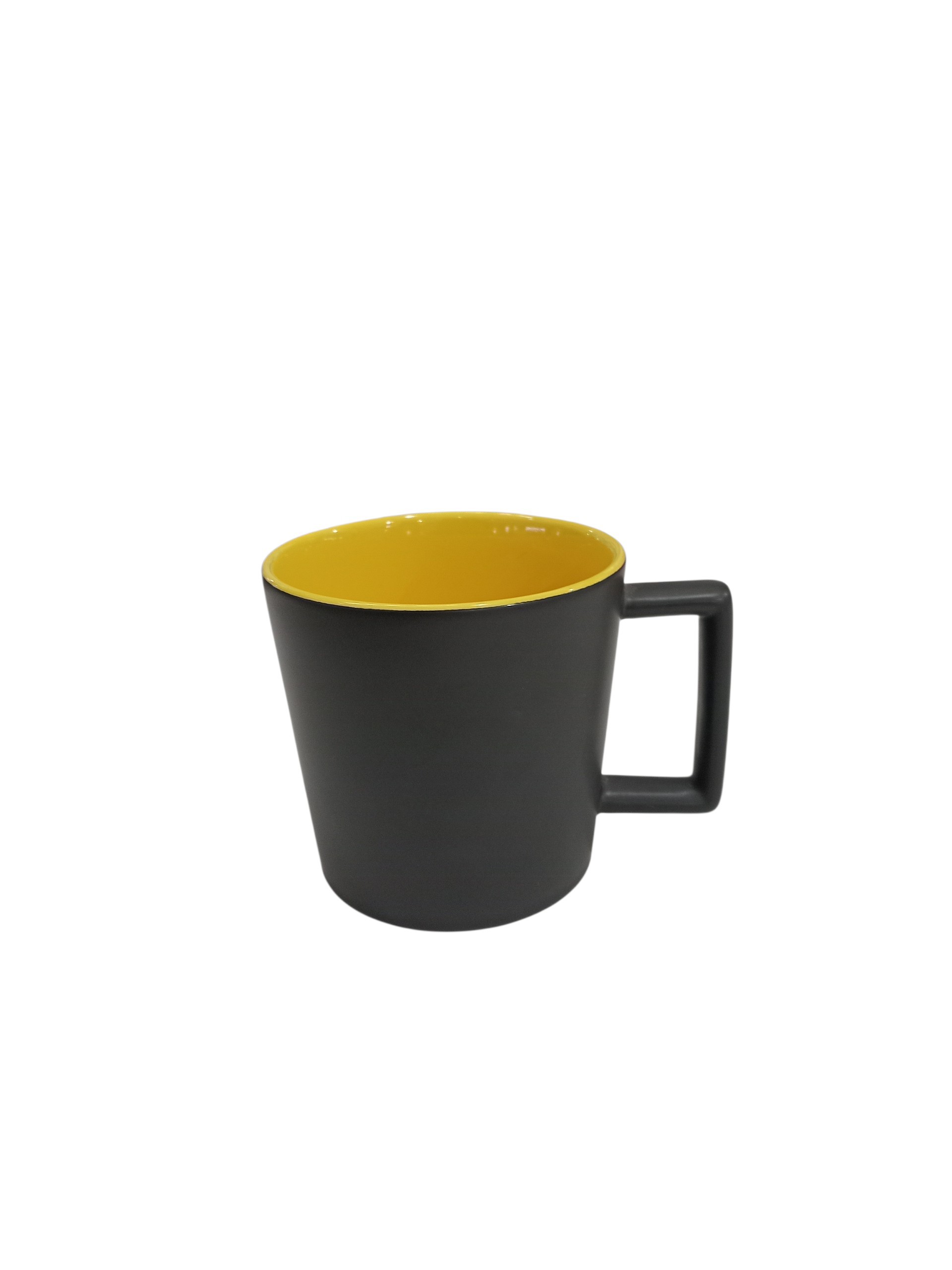 Taza de cerámica Negra
