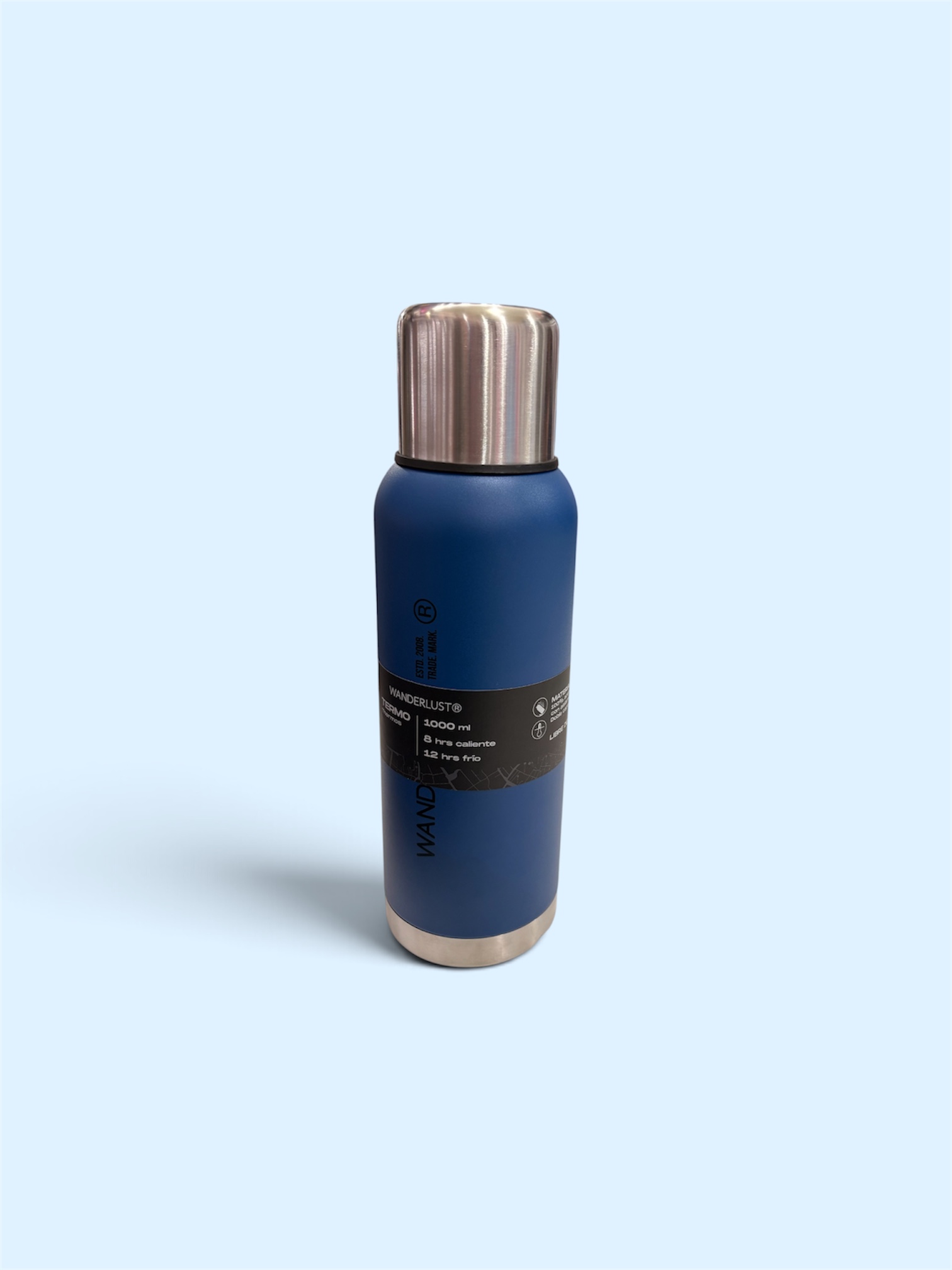Termos Wanderlust azul