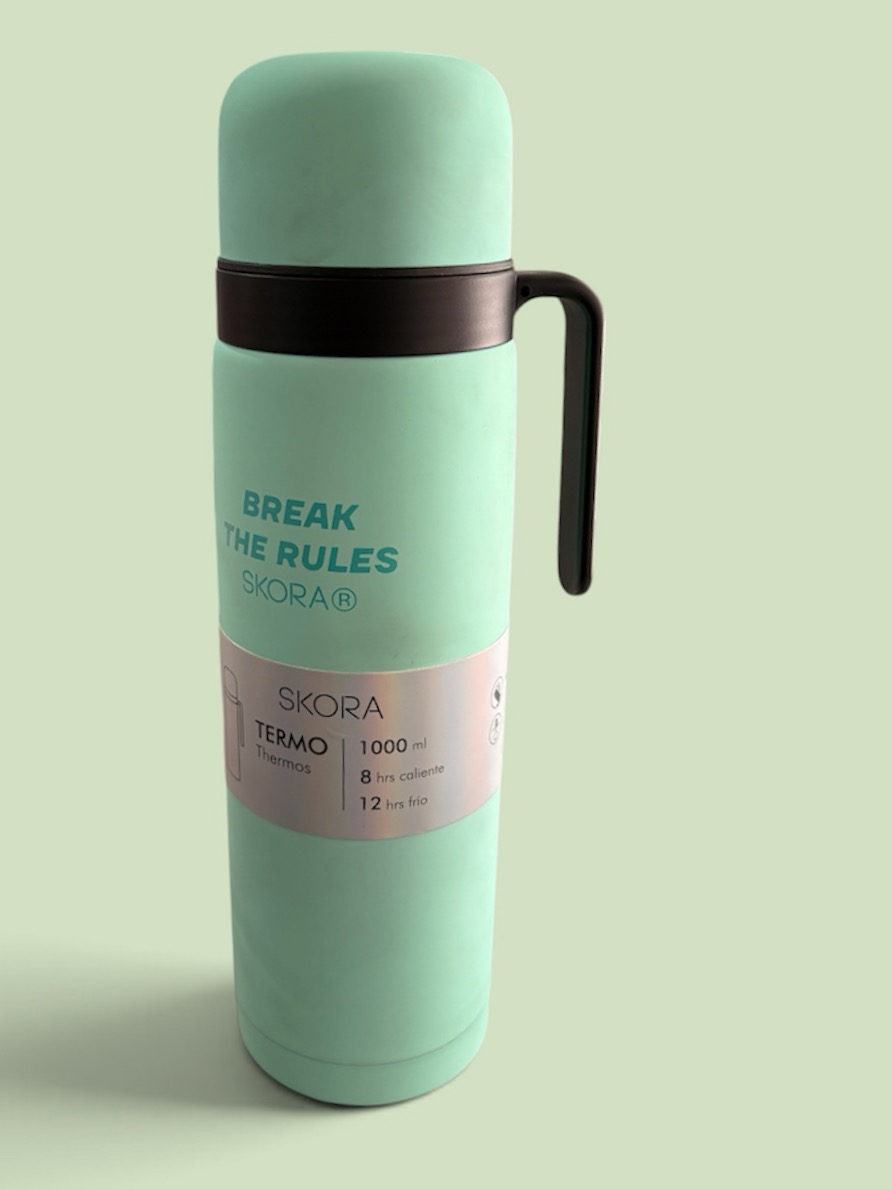 Termos Skora verde agua