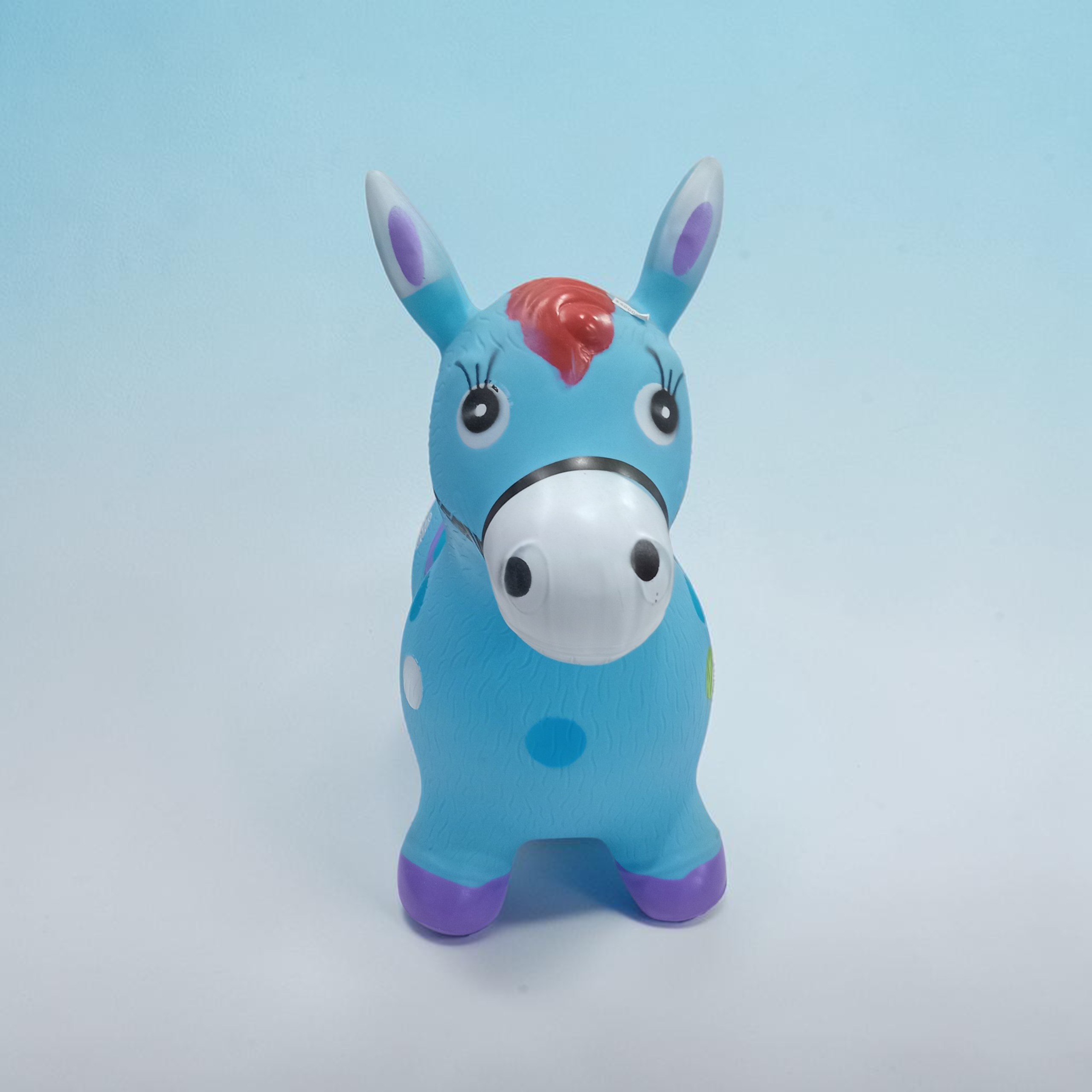 Saltarin Caballo de Goma celeste