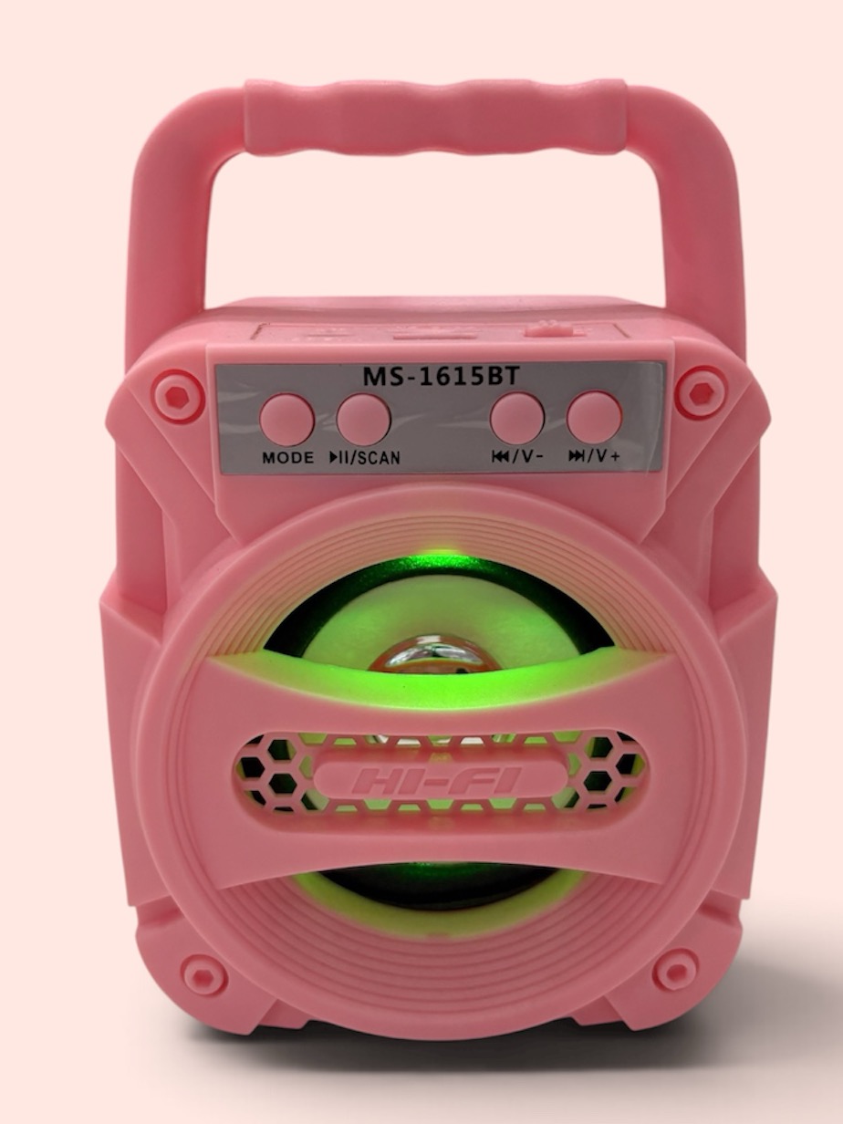 Parlante Hi - fi rosa
