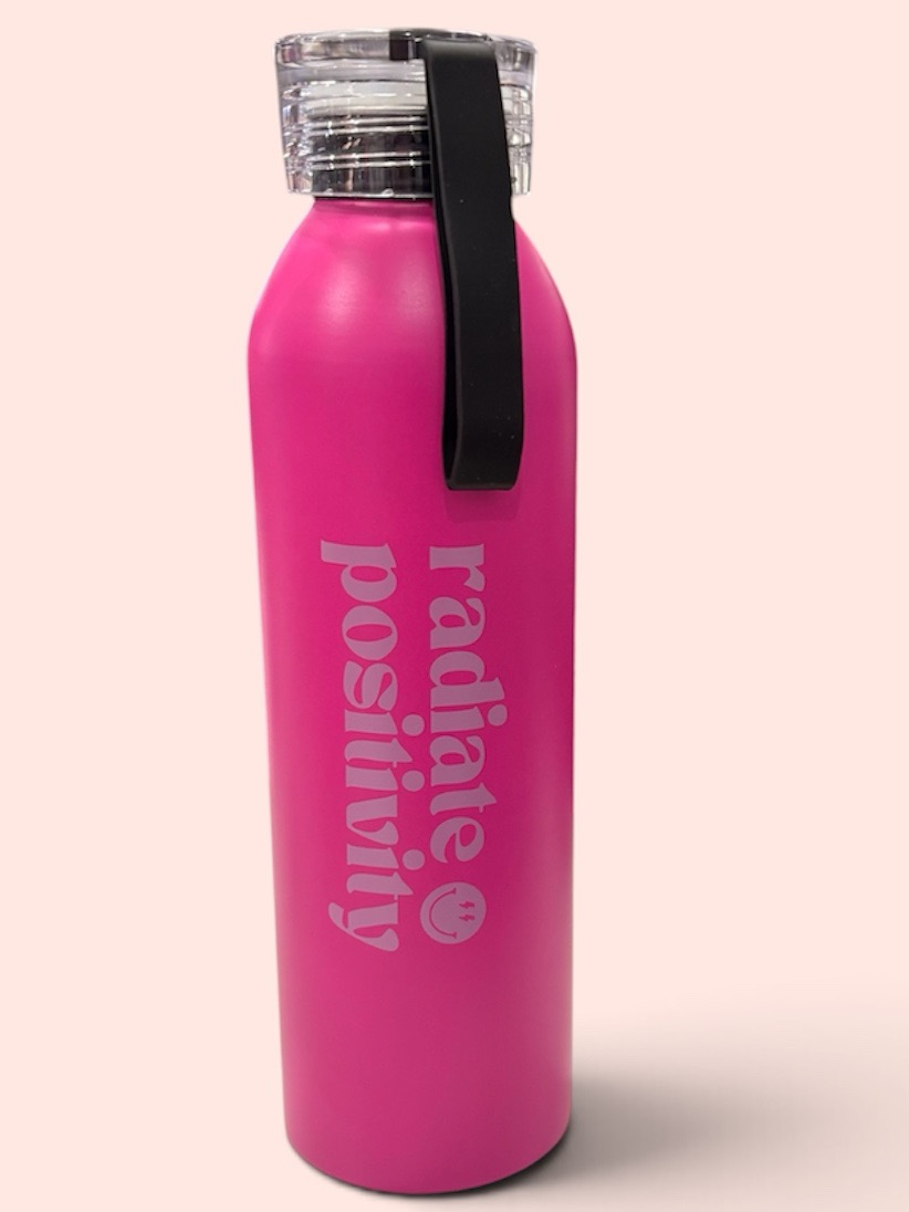 Botella Trendy fucsia aluminio