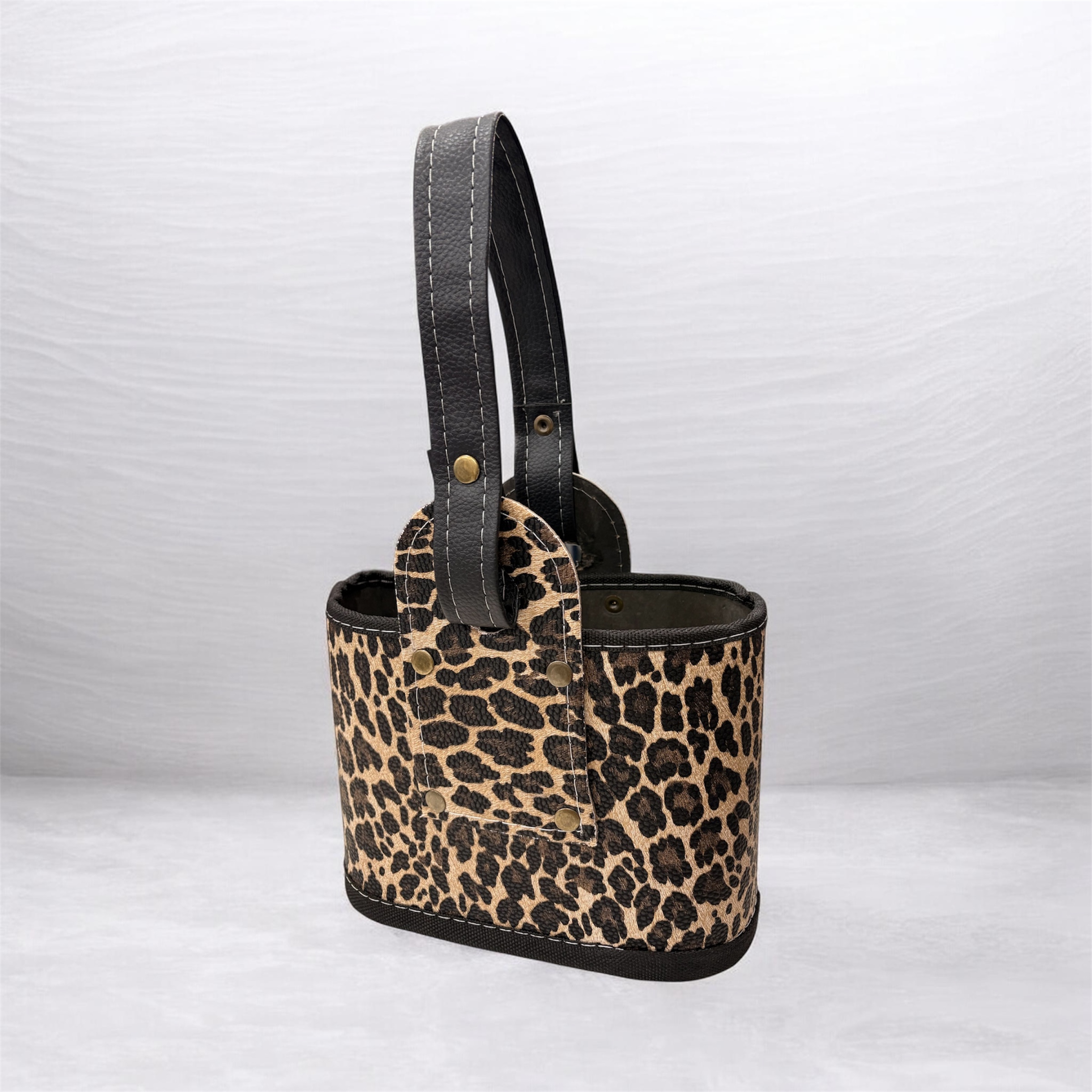 Canasta matera animal print