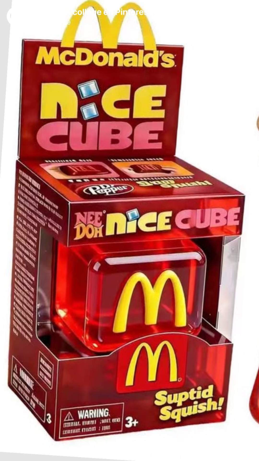 Squishy cubo McDonald's