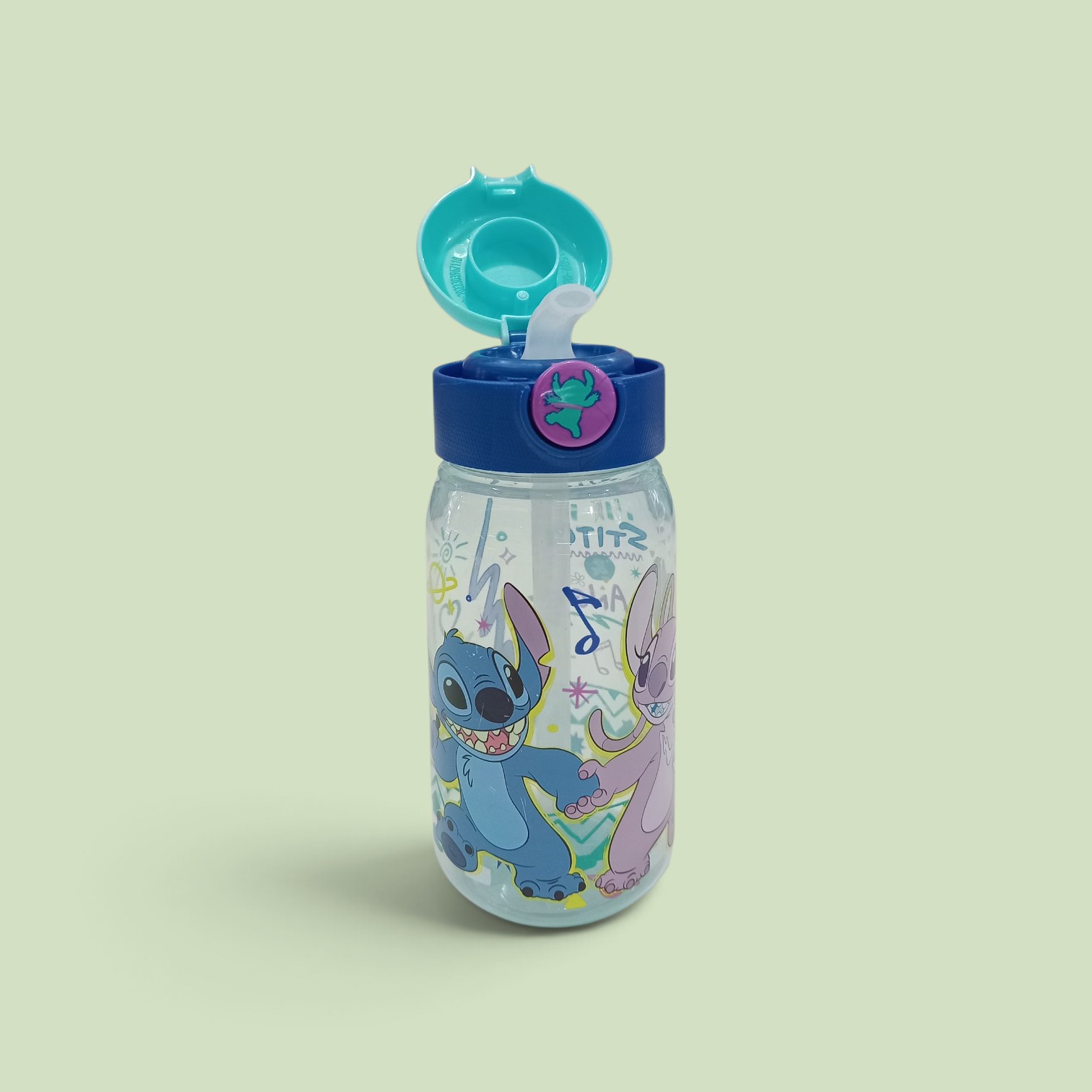 Botella plástica de Stitch