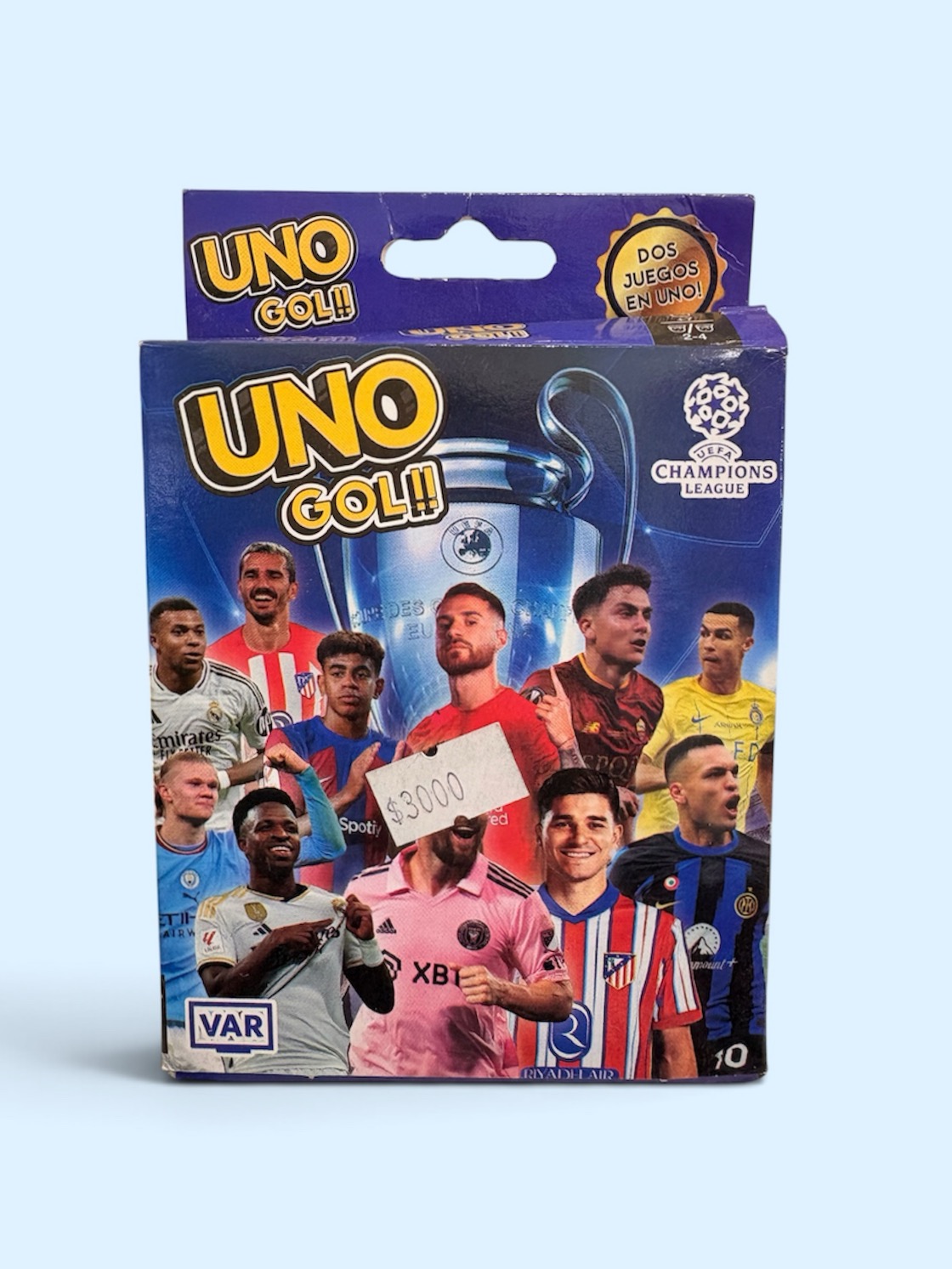 Cartas del uno gol Champions League