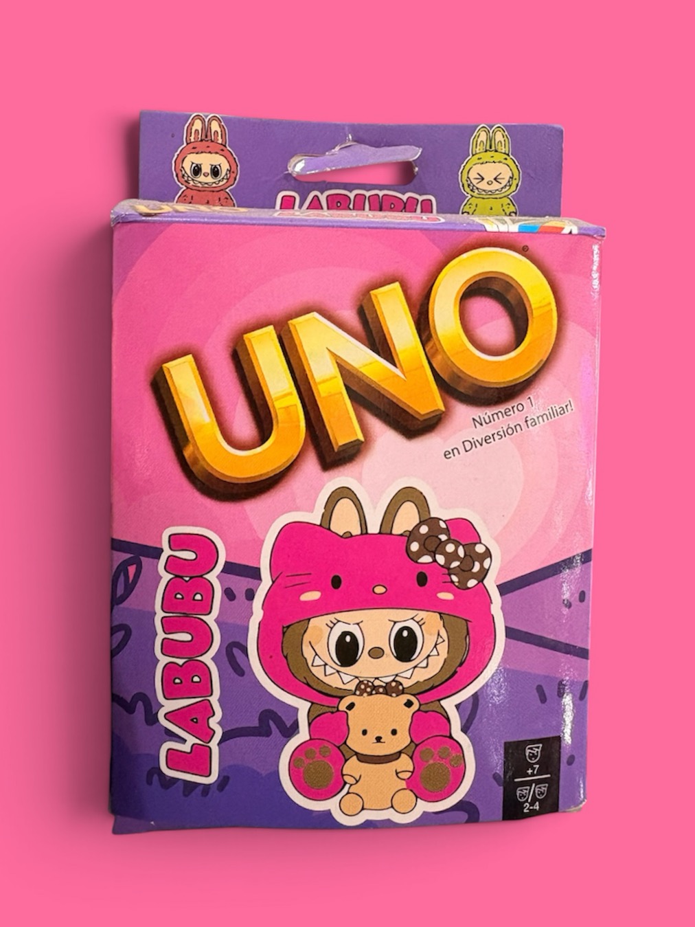 Cartas del uno Labubu